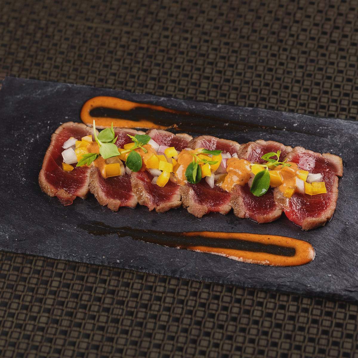 Tuna Carpaccio with Capers – Haworth Fish Co